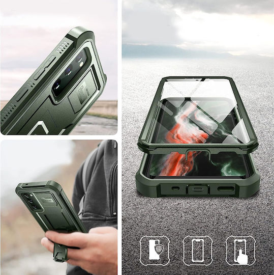 Dexnor 360 Full Cover Πράσινο (Galaxy S20 FE)