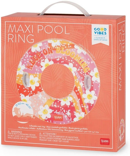 Legami Milano Kids' Inflatable Float for Sea with Handles with Glitter 102x90cm
