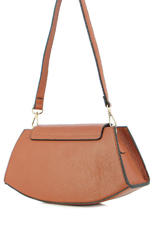 Guy Laroche Leather Women's Bag Shoulder Tabac Brown