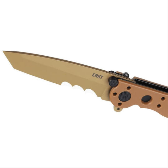 Columbia River Knives Dezert Tan Taschenmesser Braun