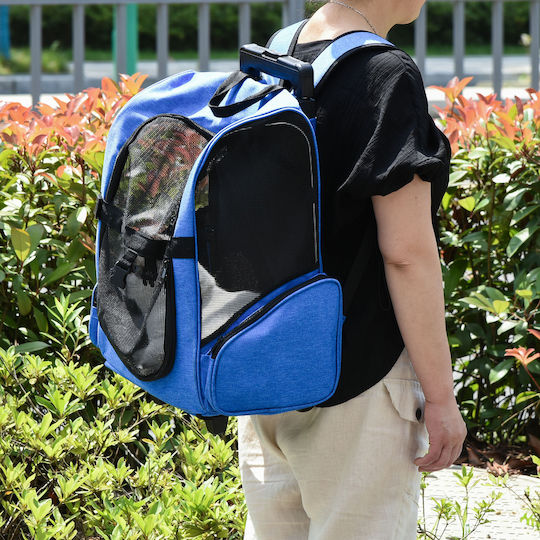 Pawhut Dog/Cat Carrying Gray Backpack L55xW42xH25cm