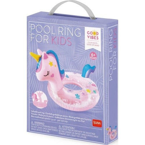 Legami Milano Kids' Swim Ring Unicorn Pink