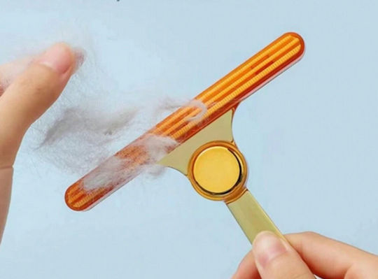 Brush Dogs for Hair Removal Orange