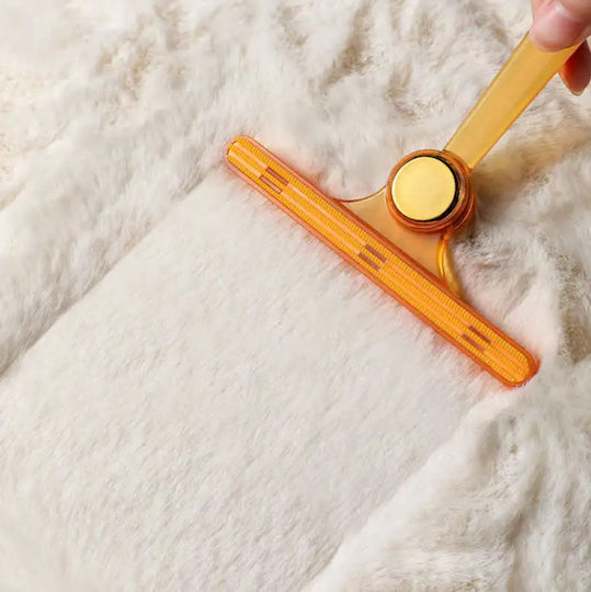 Brush Dogs for Hair Removal Orange