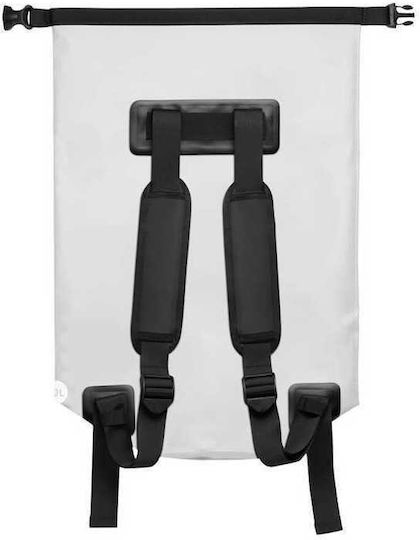Spigen AquaShield A631 Wasserdichte Tasche Rucksack mit einer Kapazität von 30 Litern Weiß