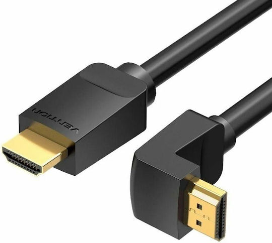 Vention Cable HDMI male - HDMI male 1m Μαύρο