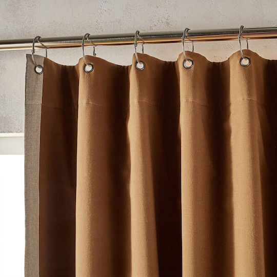 Am.Pm Vorhang mit Grommet Braun 350274151_10522_44 140x220cm