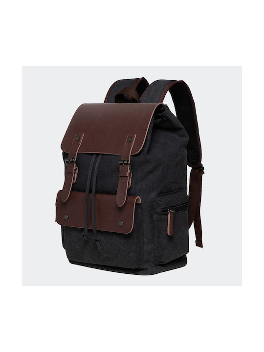 Kaukko Stoff Rucksack Schwarz 21.5Es