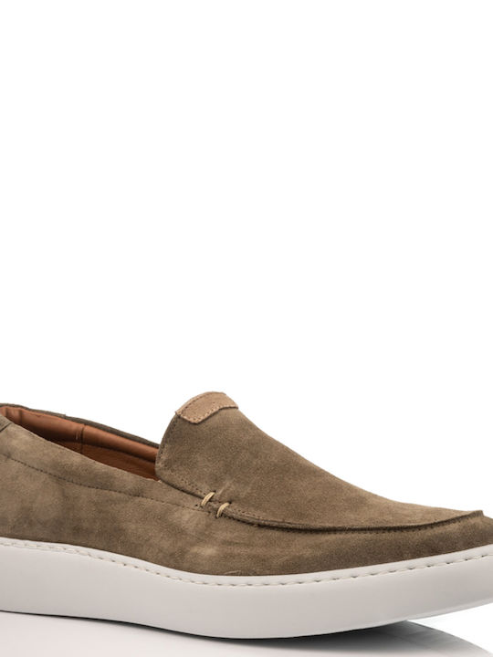 Antonio Shoes Ανδρικά Loafers σε Πράσινο Χρώμα