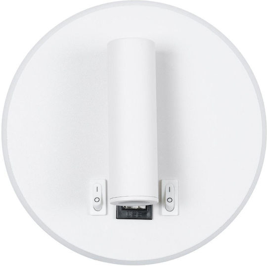 GloboStar Lady-R Modern Lumină de Perete cu LED Integrat și Lumină Alb Natural 15x7cm