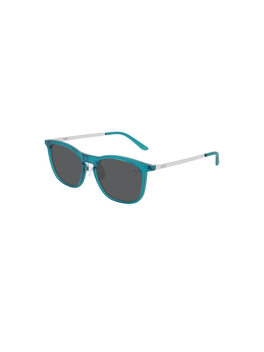 Puma Sunglasses with Blue Frame and Gray Lens PE0111S 004