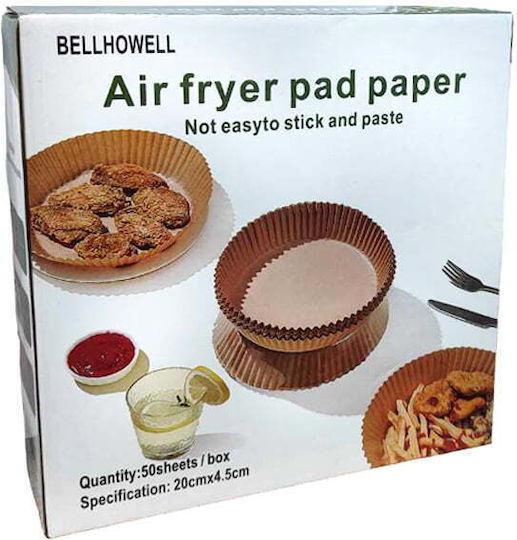 Non-stick Papers for Air Fryer 16x16cm 50pcs