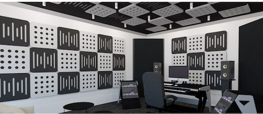 Audiodesigner Ecoplan Sounder Sound Absorbing Panel (1pcs) 60cm x 60cm x 40mm in Gray Color
