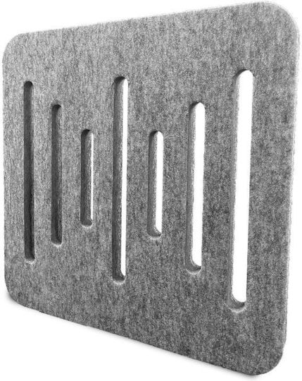 Audiodesigner Ecoplan Sounder Sound Absorbing Panel (1pcs) 60cm x 60cm x 40mm in Gray Color