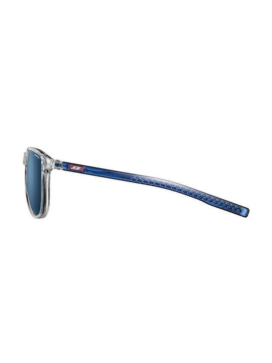 Julbo Bărbătești Ochelari de soare cu Transparent Din plastic Cadru și Albastru Polarizate Oglindă Lentilă J5709012