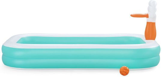 Bestway Piscină PVC 0.636lt Gonflabilă 251x168x102cm Turcoaz