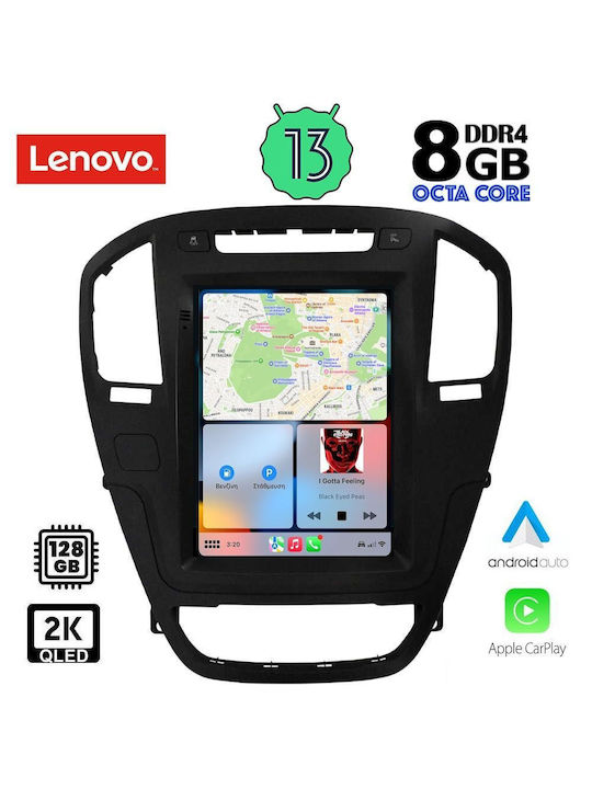 Lenovo Ηχοσύστημα Αυτοκινήτου 2DIN (Bluetooth/USB/AUX/WiFi/GPS/Apple-Carplay/Android-Auto) με Οθόνη Αφής 9.7"