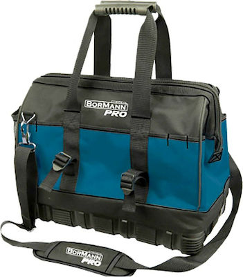 Bormann Pro BTB3050 Over the Shoulder Tool Bag Blue L41xW22xH32cm