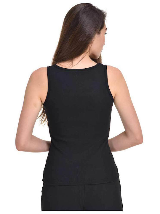 Target Women's Crop Top Cotton with Straps Black