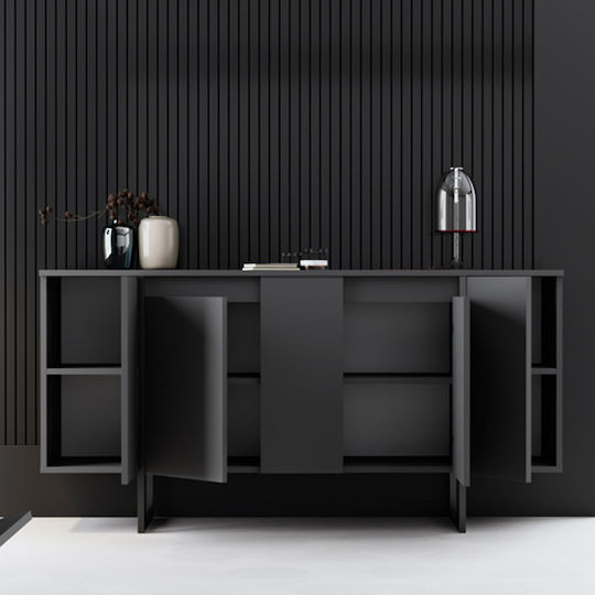 Мебели за съхранение Luxe дървен Въглени 160x35x80см