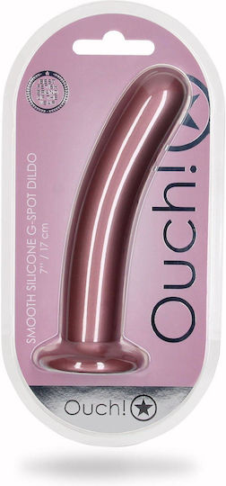 Boss Of Toys Dildo με Όρχεις και Βεντούζα Ροζ 18cm