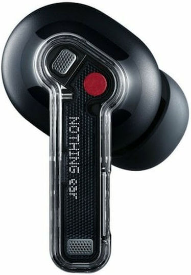 Nothing Ear In-ear Bluetooth Handsfree Earphones with Sweat Resistance and Charging Case Black