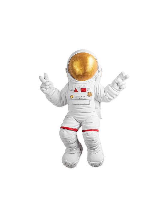 Megapap Wanddekoration aus Polyresin Astronaut 47x10x35cm 1pcs