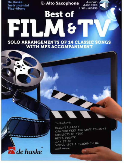 De Haske Best Of Film & Tv (alto Sax) & Online Audio Παρτιτούρα
