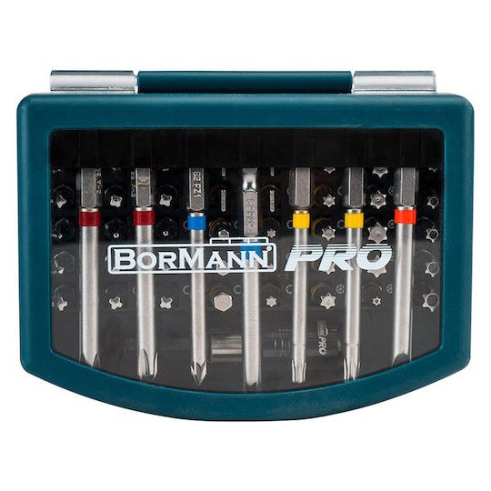 Bormann Pro Σετ 56 Μύτες Κατσαβιδιού Σταυρός / Αστέρι BHT1610