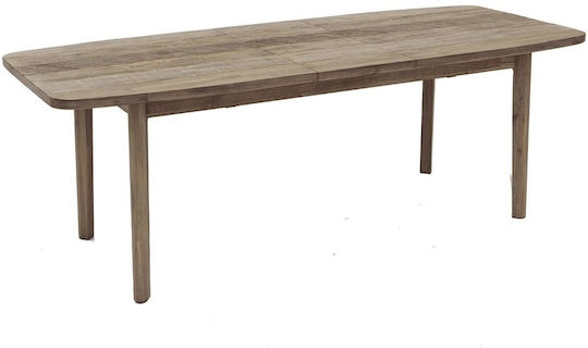 Βanila Masă Sala de mese Masa extensibilă din Lemn Masiv Magazin online 180(+80)x90x76buc