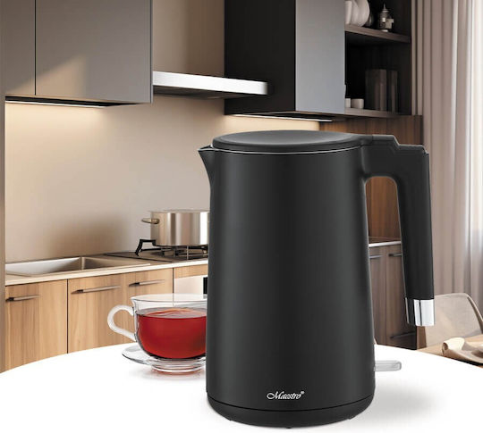 Maestro MR-026 Βραστήρας 1.7lt 1500W Μαύρος