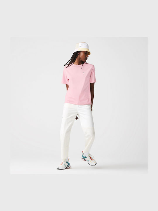 Lacoste Feminin Tricou Pink Dark