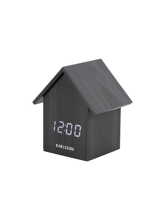 Karlsson Tabletop Digital Clock with Alarm KA5932BK