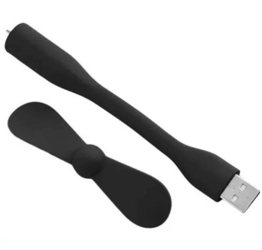 Ventilator De Mână USB 1W Negru ZE1AK33QWS5G