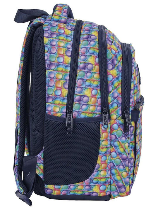BackUP Ghiozdan De Spate Negru 30 x 20 x 42 cm