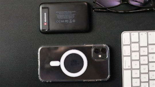 Swissten Back Cover Σιλικόνης / Πλαστικό Διάφανο (iPhone 15 Pro)