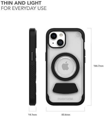 RokForm Back Cover Plastic Black (iPhone 15 Plus)