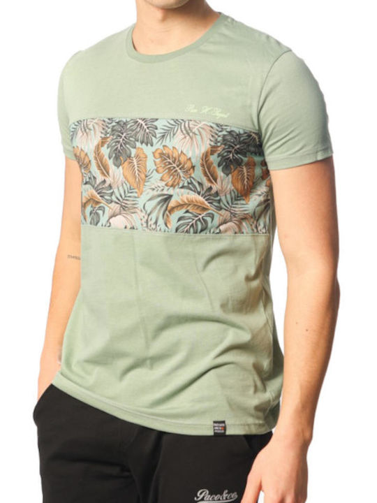 Paco & Co Herren T-Shirt Kurzarm Pistachio