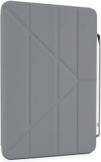 Pipetto Flip Cover Silicone Gray (iPad 2022 10.9'')
