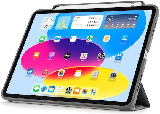 Pipetto Flip Cover Silicone Gray (iPad 2022 10.9'')