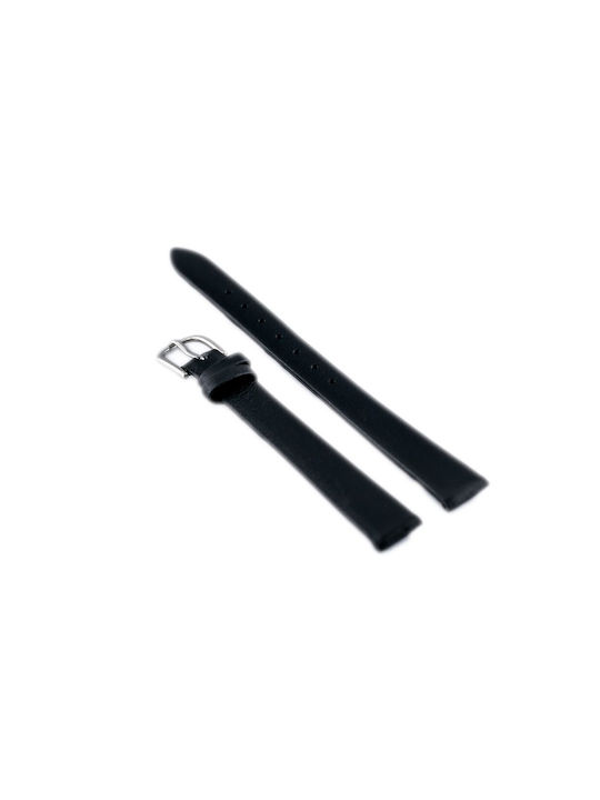 Bisset Leather Strap Black 12mm