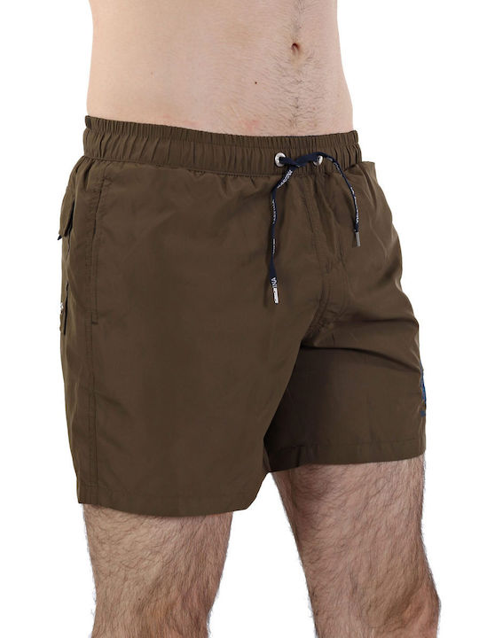 La Martina Men's Swimwear Shorts HAKI