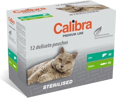 Calibra Wet Food for Cat in Pouch 100gr