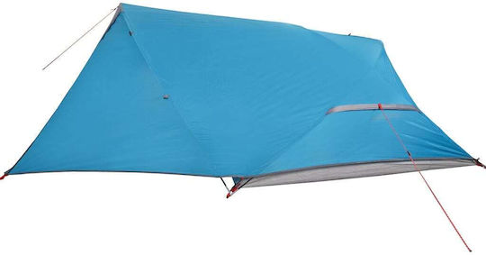 vidaXL Campingzelt Blau für 4 Personen 278x215x126cm