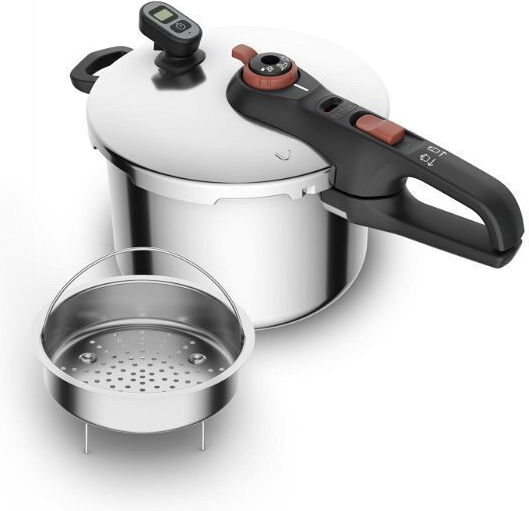 Tefal Secure Chrono Χύτρα Ταχύτητας 6lt