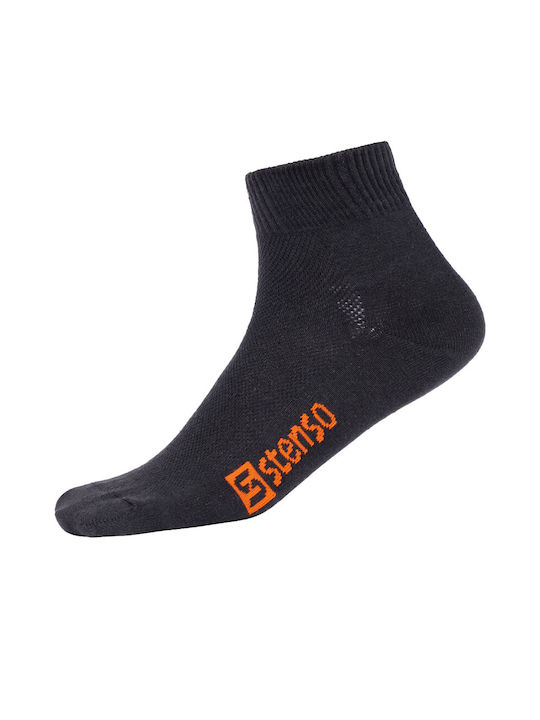 Stenso Socks Grey Orange