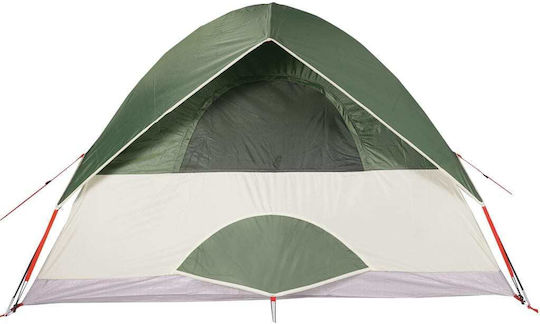 vidaXL Camping Tent Igloo Green for 3 People 213x213x132cm