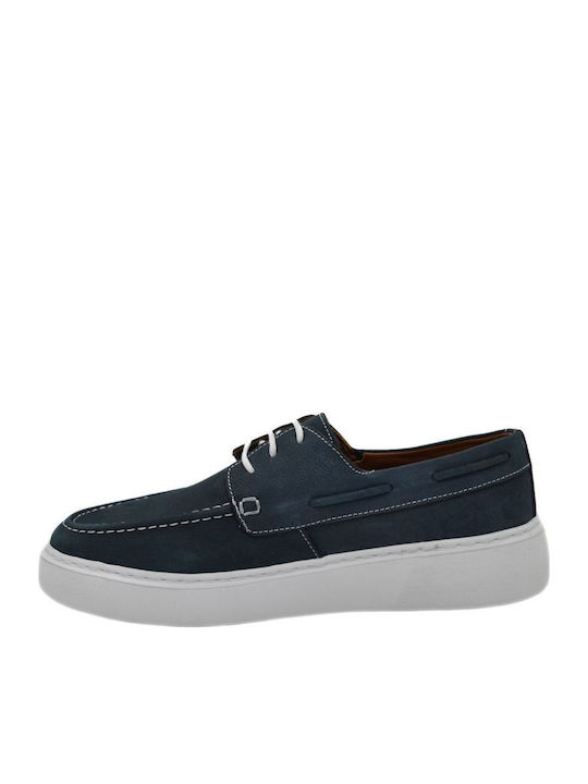Herren Mokassins in Blau Farbe