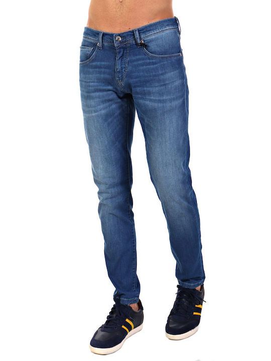 Baldessarini Men's Jeans Pants in Tapered Line Blue