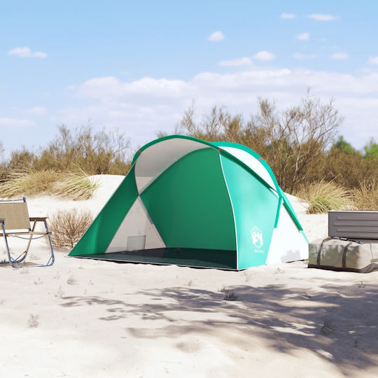 vidaXL Pop Up Strandsonnenschutz 4 Personen Grün
